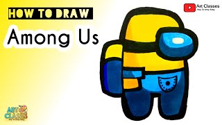 #short #YouTubeshort #minion #Among #Us #Character #Draw #AmongUs #Drawing #For #Beginners #Toon