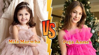 Peja Anne (ROCK SQUAD) VS Mila Marwah Transformation 👑 New Stars From Baby To 2023