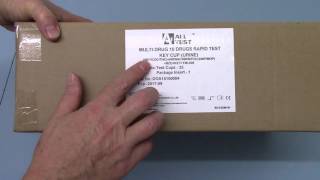 ALLTEST 10 in 1 split key cup drug tests part 1