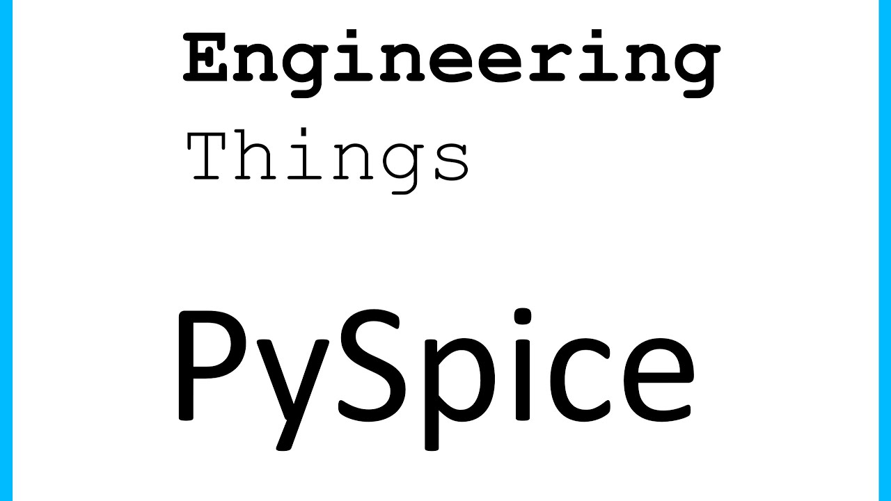 PySpice - Part 2: Basic Syntax, Netlists And Operating Point Analysis ...