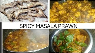 #Prawn Masala 🦐🦐🦐🦐🤤#Tasty spicy prawns.👌