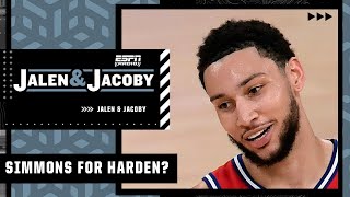 Ben Simmons fits better with Kyrie Irving and Kevin Durant - Jalen Rose | Jalen & Jacoby
