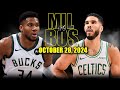 Boston Celtics vs Milwaukee Bucks Full Game Highlights - October 28, 2024 | 2024-25 NBA Season