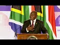 President Ramaphosa prioritises economic growth to create more jobs for the South African youth