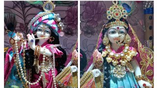 Yugal Jodi Radha Krishna ka Shringar Ghar par Khud Karen l Easy Sringar at Home | Sirishaa Creations