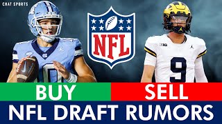 Buying & Selling Top 5 NFL Draft Rumors Ft. JJ McCarthy, Drake Maye, Trades & More