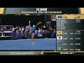 Leanne Wong (Florida) Floor 2022 National Championship Semifinals 9.9500