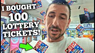 I Bought 100 Lottery Tickets and Won This Much