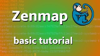 Zenmap basic tutorial - GUI frontend to Nmap