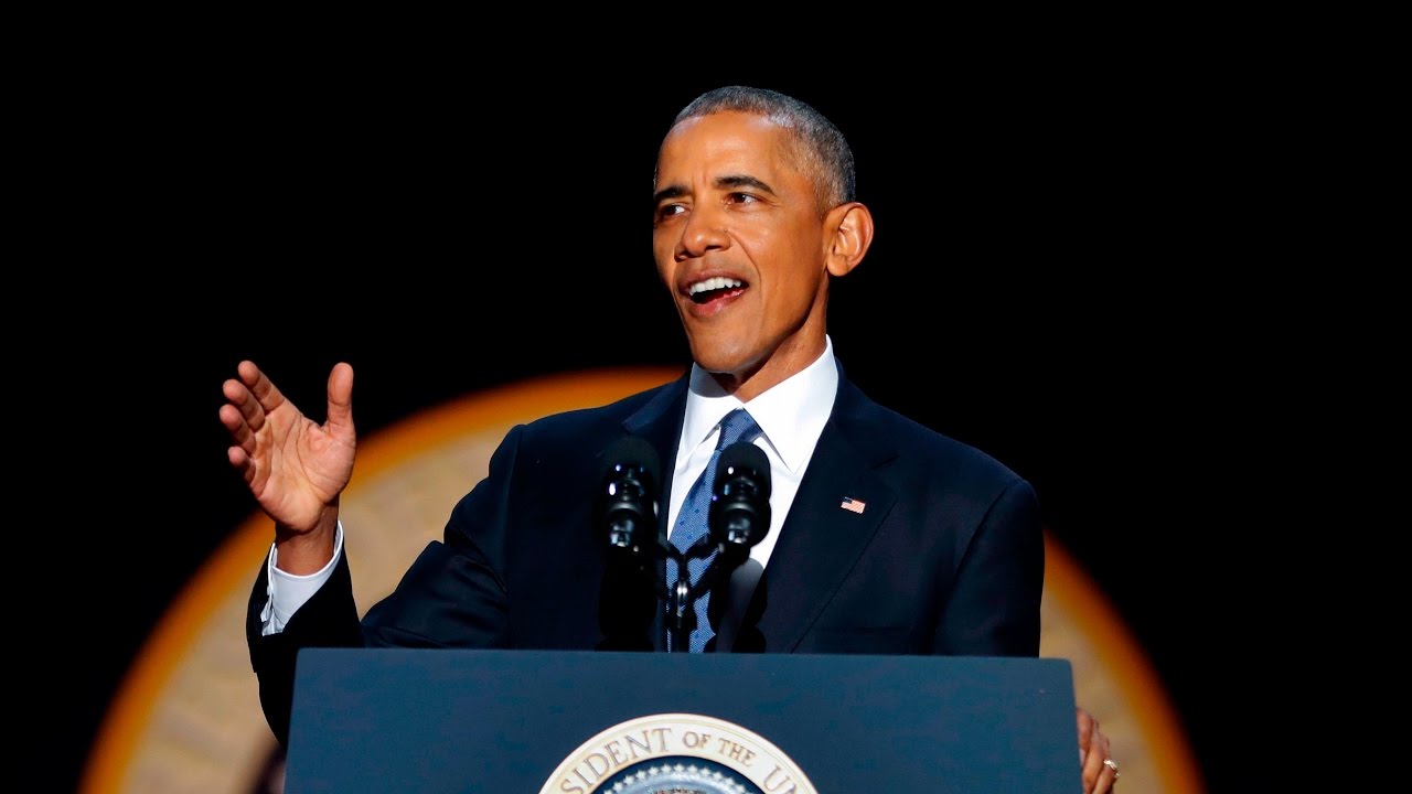 Watch Barack Obama's Emotional Thank You To Michelle During His ...