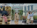 Singapore Trip with Mama (her first out of the country trip) | Jen Barangan