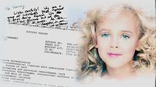 JonBenet Ramsey: Full shocking autopsy report & new evidence