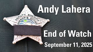 Remembering Deputy Andy Lahera | Citrus County Sheriff’s Deputy Memorial