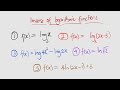 How to find the Inverse of Logarithmic Functions