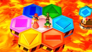 Mario Party 3DS - Selective The Best Minigames - Mario vs Peach vs Luigi vs Yoshi