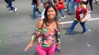 1° Mayo 2019. Marcha pueblo chavista. Movimiento Pobladores