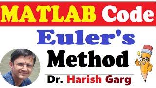 MATLAB Code of Euler's Method