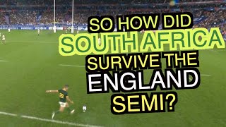 So how did South Africa survive the England semi-final scare? | Rugby World Cup 2023 Analysis
