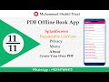 Splash Screen pdf book app in android Studio || Part 11 || Admob App 21
