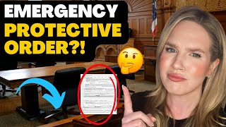 Arrested and Served with an Emergency Protective Order? What You NEED to know