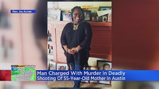 Man charged with murder in shooting that killed 55-year-old mother in Austin