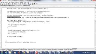 Java Code Socket Program to Send Big Integer Objects