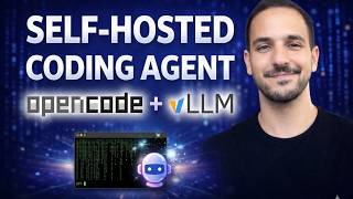 Coding Agent with a Self-Hosted LLM using OpenCode and vLLM