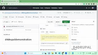 Authenticate GitHub repository with Personal Access Token | D4Drupal
