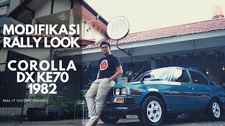 Modifikasi Rally Look Toyota Corolla DX KE70 1982