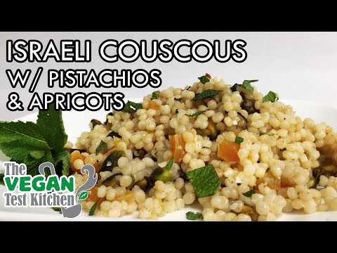 Couscous with Pistachios and Apricots Recipe