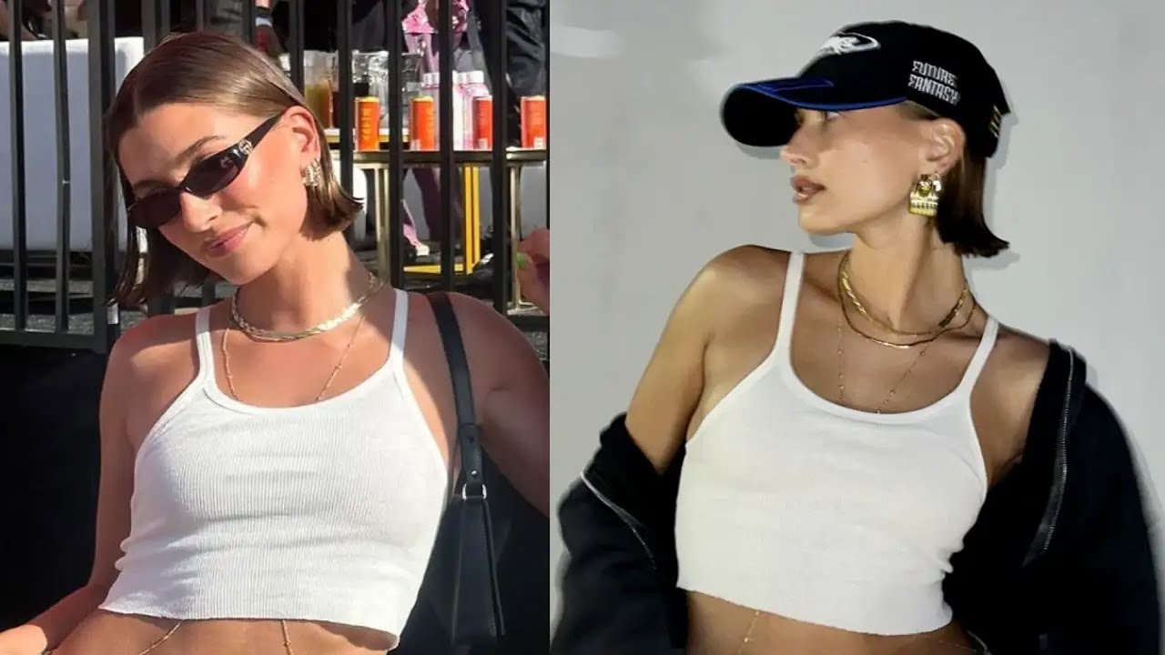 After S G, Hailey Bieber Posts PICS In A White Tank Top;Shares An ...