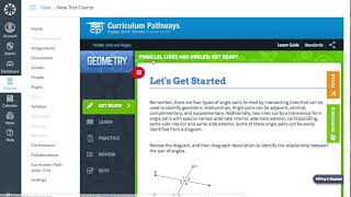 Getting Started with Curriculum Pathways in Canvas