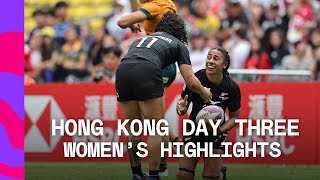 New Zealand crowned BACK-TO-BACK champions | Cathay/HSBC Sevens Day Three Women's Highlights