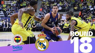 Fenerbahce keeps Real to 51, wins classic! | Round 18, Highlights | Turkish Airlines EuroLeague