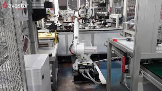 Fully automated leak testing, assembly and quality control of aluminium castings.