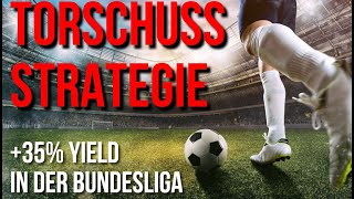 Sportwetten-Strategie mit Torschüssen in der Fußball-Bundesliga ⚽️ [+35% Yield]