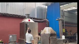 How to purify the black smoke produced by biomass boiler combustion？#electrostaticprecipitatorfilter