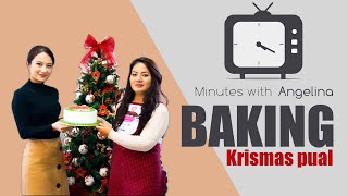 Baking (Christmas pual) | Minutes With Angelina