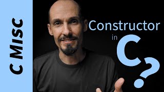 Can I create a constructor in C?
