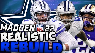 Zeke Is Forced To Carry Dak Prescott Again... Rebuilding The Dallas Cowboys! Madden 22 Rebuild