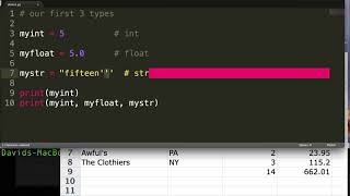 1.1 Objects and Variables