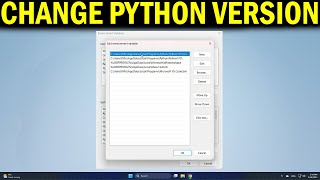 How To Change Default Python Version on Windows 10 or 11