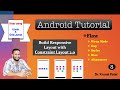 Mobile Application Development- Responsive UI Design with Constraint Layout 2.0- Flow Virtual Layout