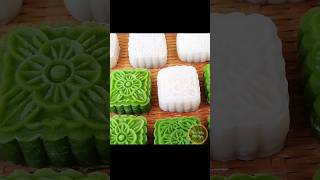 Cách làm bánh Trung Thu Dẻo cực dễ nhân đậu xanh và matcha tại nhà #thucduongmoingay #food