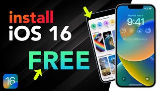 HOW TO Install iOS 16 Beta 1 Download - NO COMPUTER! (Get iOS 16 Profile)