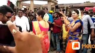 Rachitha Ram And Director Harsha Tapanguchi Dance| Nikhil Gowda | Seetharama Kalyana Kannada Movie