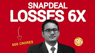 Snapdeal Losses 6X 🥲,Lenskart investors ,Purple losses widens, BYJUS, MPL, bhuvan bam #startupnews