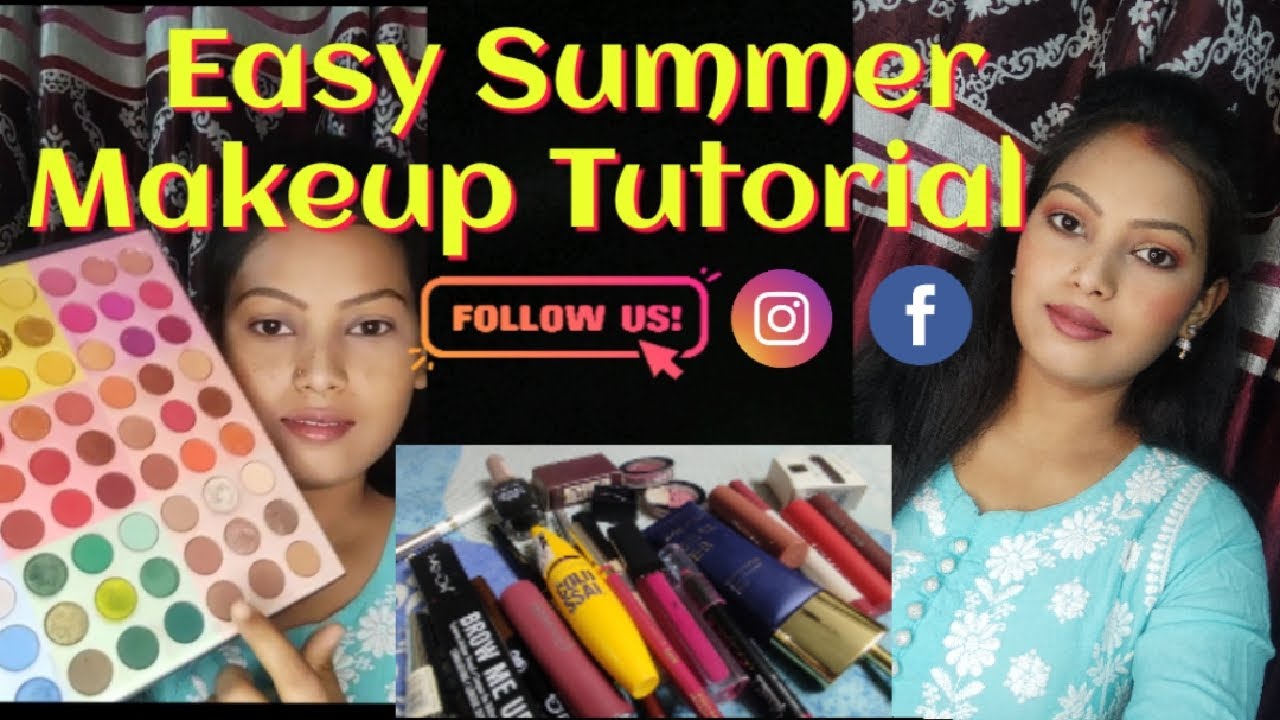 Easy Summer Makeup Tutorial Simple Day Makeup Look For Beginners