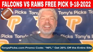 Atlanta Falcons vs LA Rams 9/18/2022 Week 2 FREE NFL Picks and Prediction on NFL Betting Tips