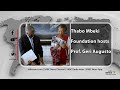 Thabo Mbeki Foundation hosts Prof. Geri Augusto
